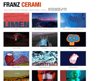 Tablet Screenshot of franzcerami.com